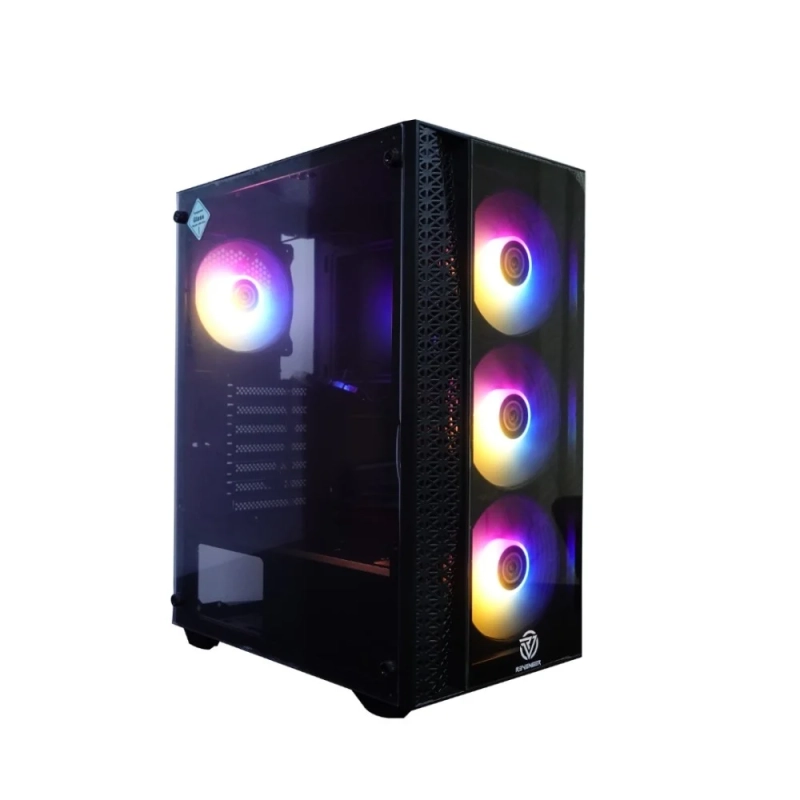 Revenger SHOCKWAVE Mid Tower ARGB Gaming Case with Switch